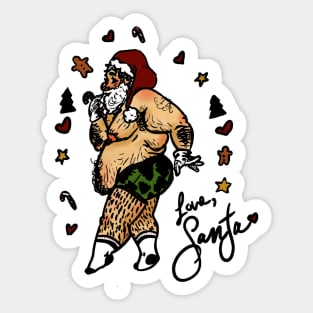 SANTA BABY Sticker